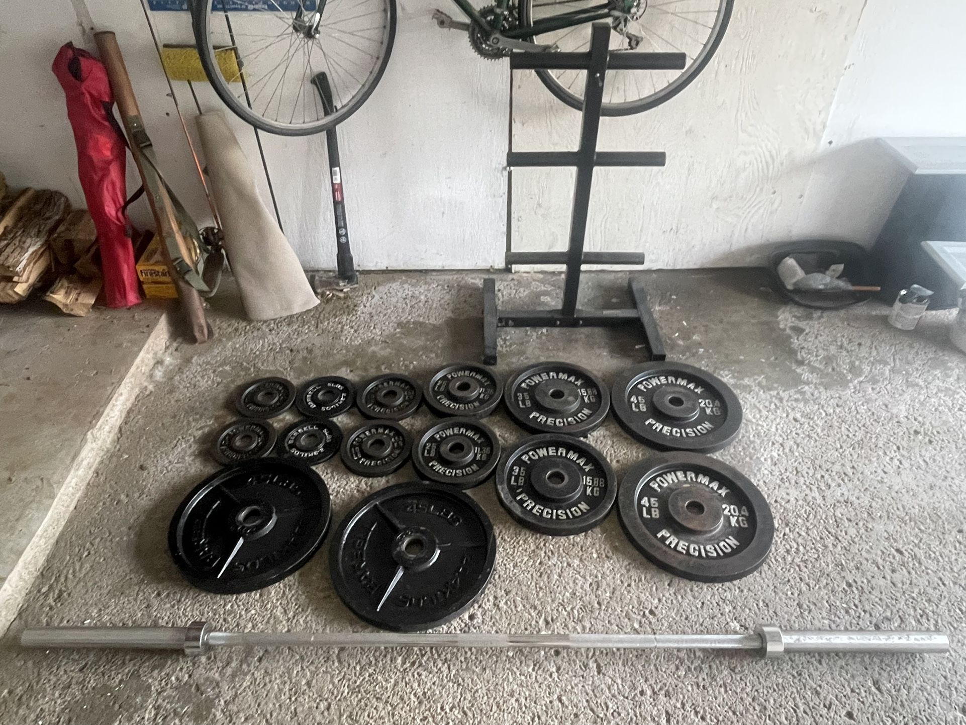 Weights, Weight Tree, Barbell