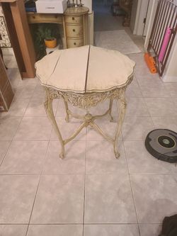 Country French Antique / Gold Table