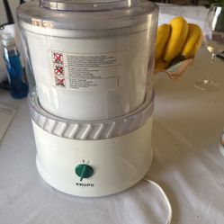 Krups Ice Cream Maker