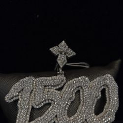 10k Gold Diamond Pendant 