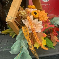 Fall Wooden Hexagon Decor 