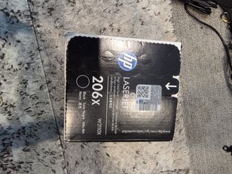 HP 206X (W2110X) Black Toner Cartridge