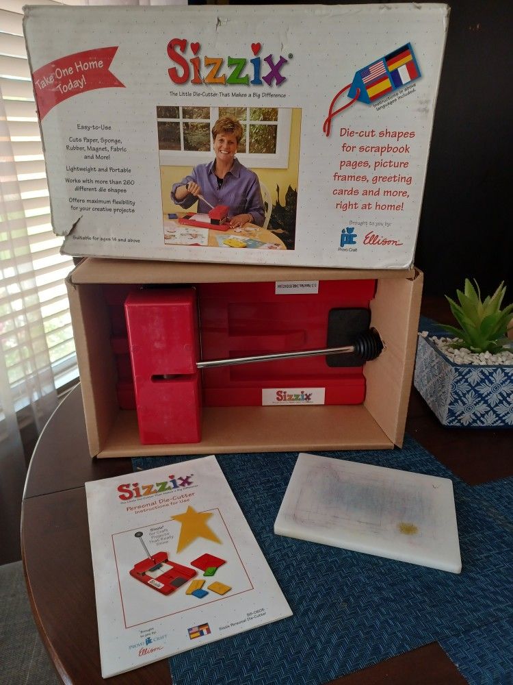 Sizzix Red Die Cutting Machine