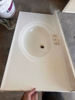Bathroom sink 36”