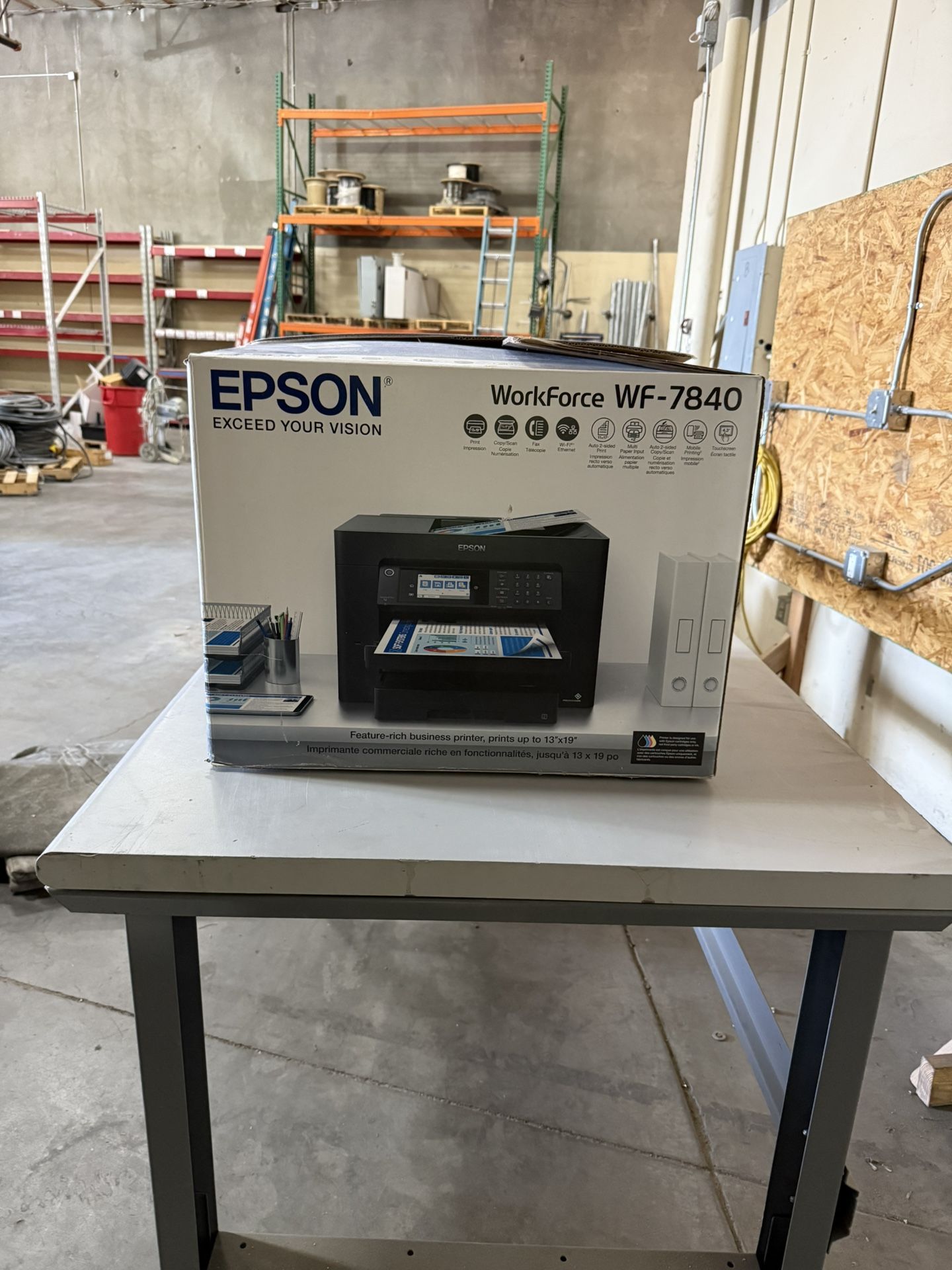Epson Workforce WF-7840 Printer