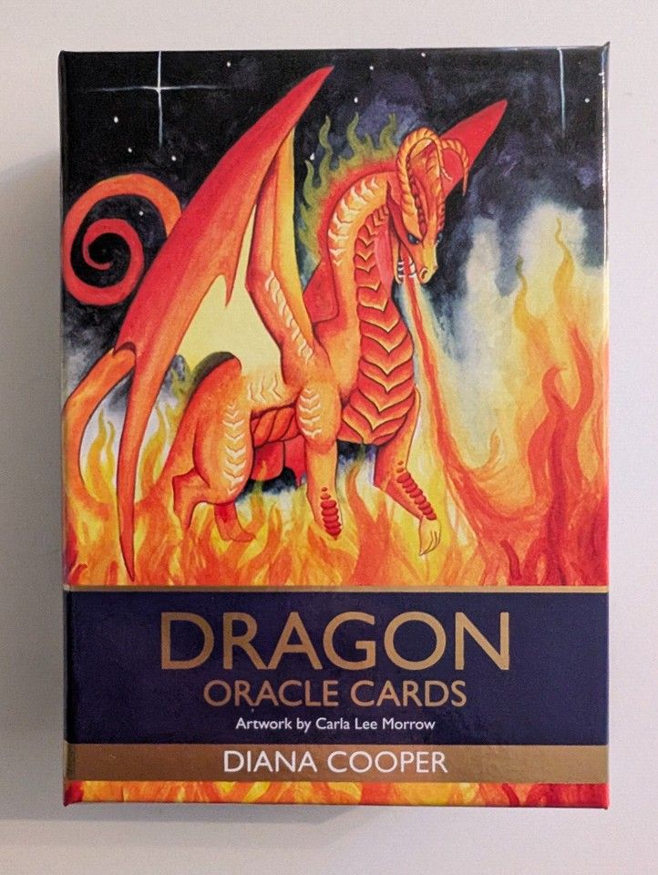 Dragon Oracle Cards by Diana Cooper - Complete Deck & Guidebook