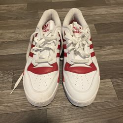 Red And White Adidas 