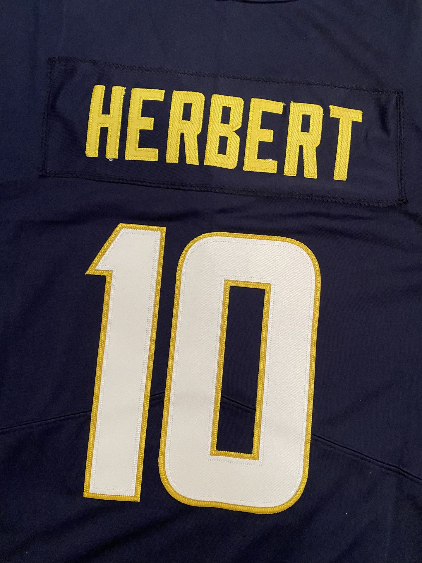 Navy Justin Herbert Los Angeles Chargers Jersey