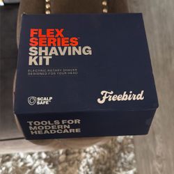 Freebird FlexSeries electric head and body hair shaver kit. 