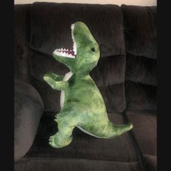 Stuffed Green Dinosaur 