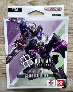Gundam TCG Starter Deck - Celestial Drive (ST07) ENGLISH 