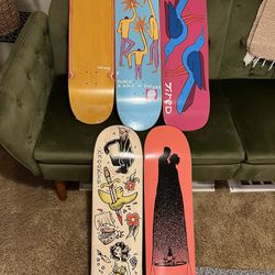Skateboard Lot (5) Decks