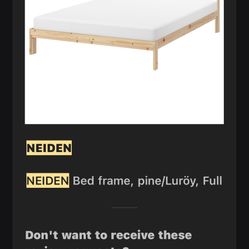 Neiden bed Frame full Size 