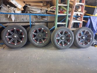 Dodge rims and tires.