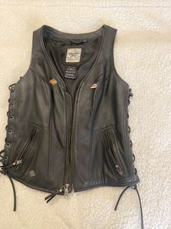 Harley Davidson Leather  Vest