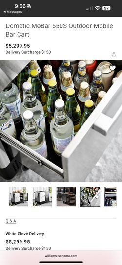 Domestic MoBar 550s outdoor Mobil Bar-cart