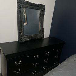 Dresser And Mirror