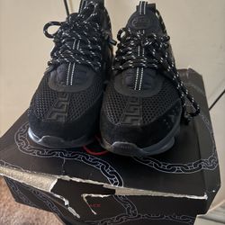 All Black Versace 