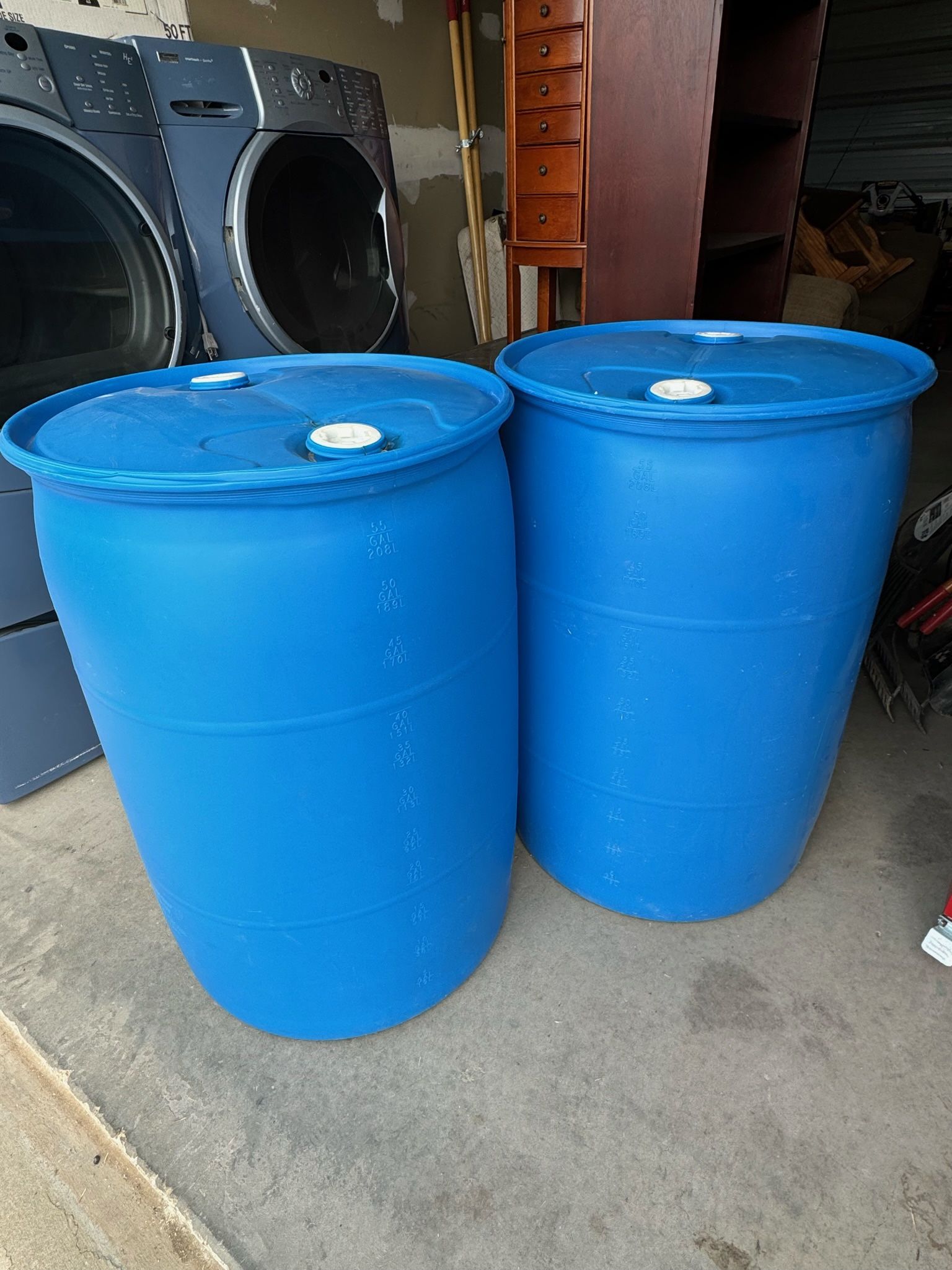 50 Gallon Barells