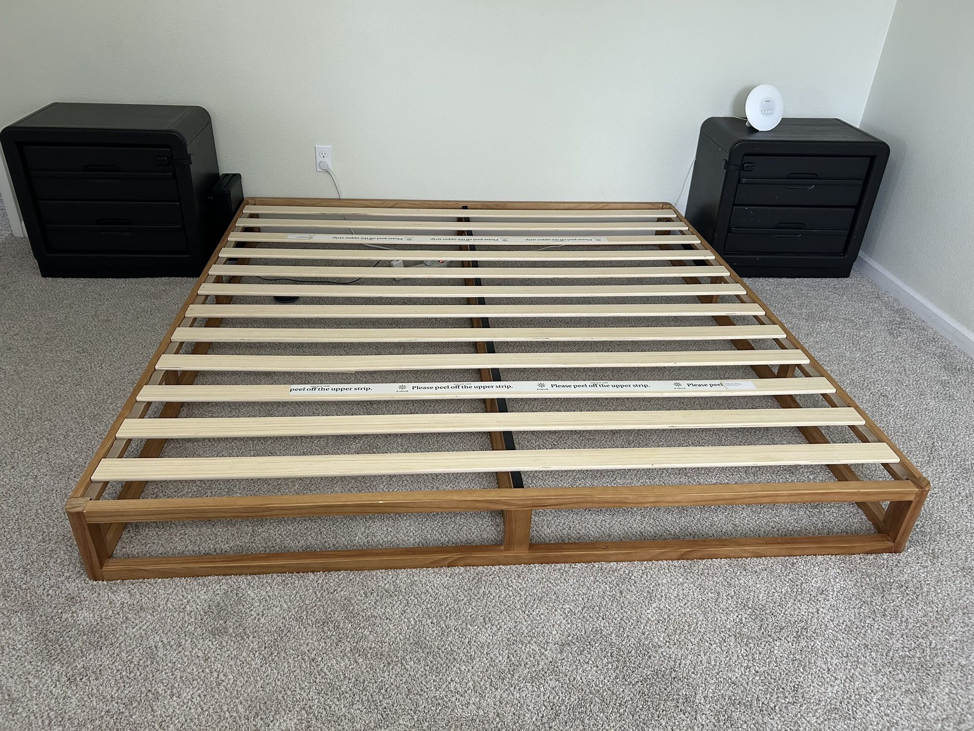 King Size Platform Bed Frame