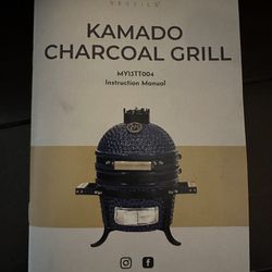 Kamado Charcoal BBQ Grill - Brand New