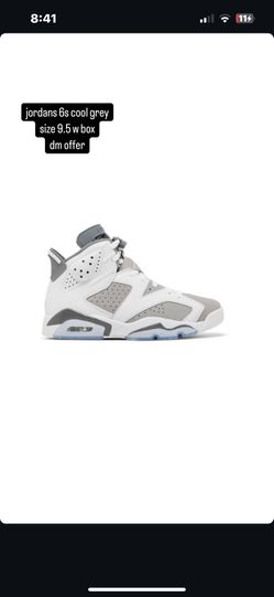 jordan 6 cool grey