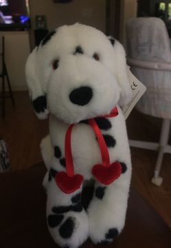 Dalmatian Valentine Dog Plush by Gund