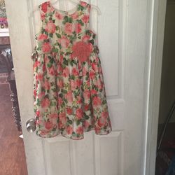 Girls Flower Dress