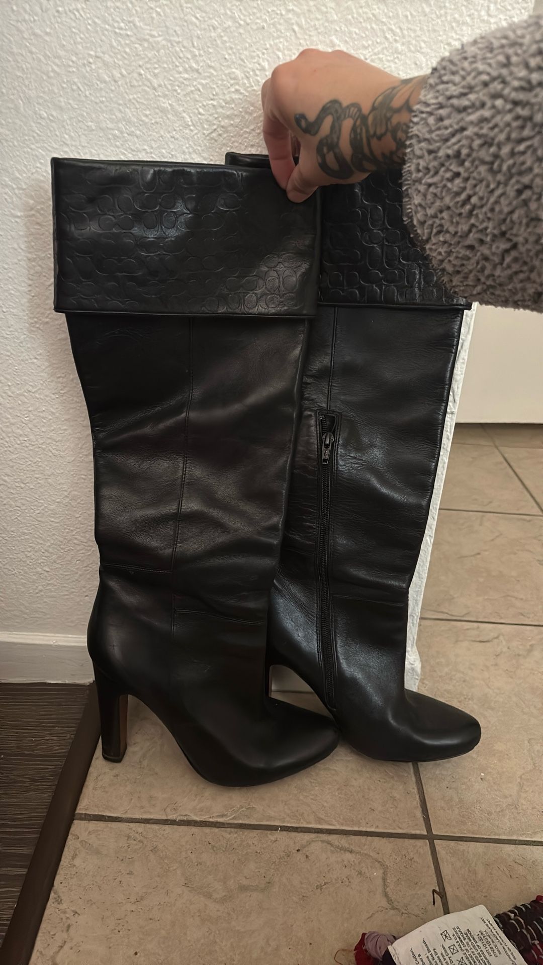 Coach Knee High Boots
