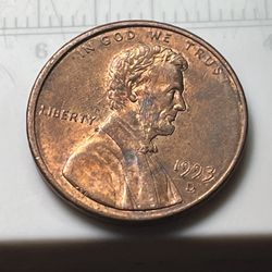 1993 D Penny