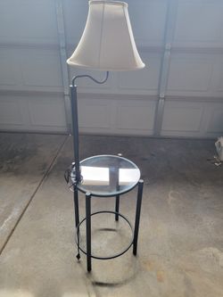 End Table and Lamp