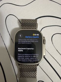 Ultra watch 2 49mm titanium with titanium strap