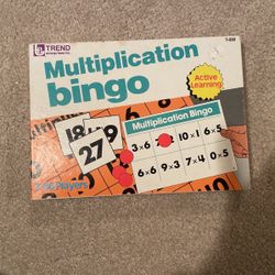 Multiplication Bingo