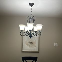 Chandelier-wrought Iron