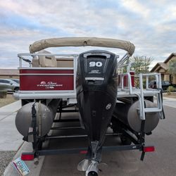 2018 Sun Tracker 20DXL 90HP