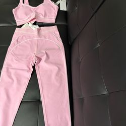 Alo Yoga Set Pink!!