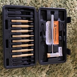 Punch Set with Brass, Steel, Plastic Punches and a Punch Set Hammer Wheeler Engineering