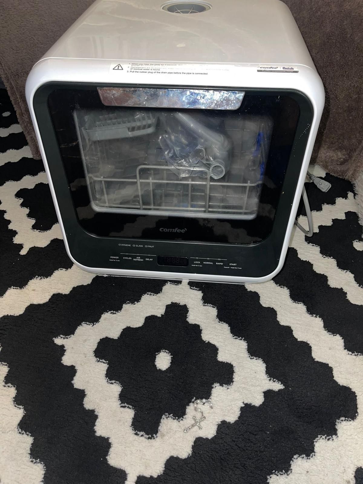 COMFEE' Portable Mini Dishwasher, Washer & Dryer Bundle If you're short on space in your kitchen, a COMFEE' countertop dishwasher will save the da