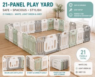 21 panel play yard / gate