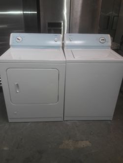 gas kenmore brand washer and dryer set 3 months warranty delivery and installation