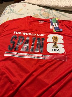 Spain La Roja FIFA Tshirt  Size XL