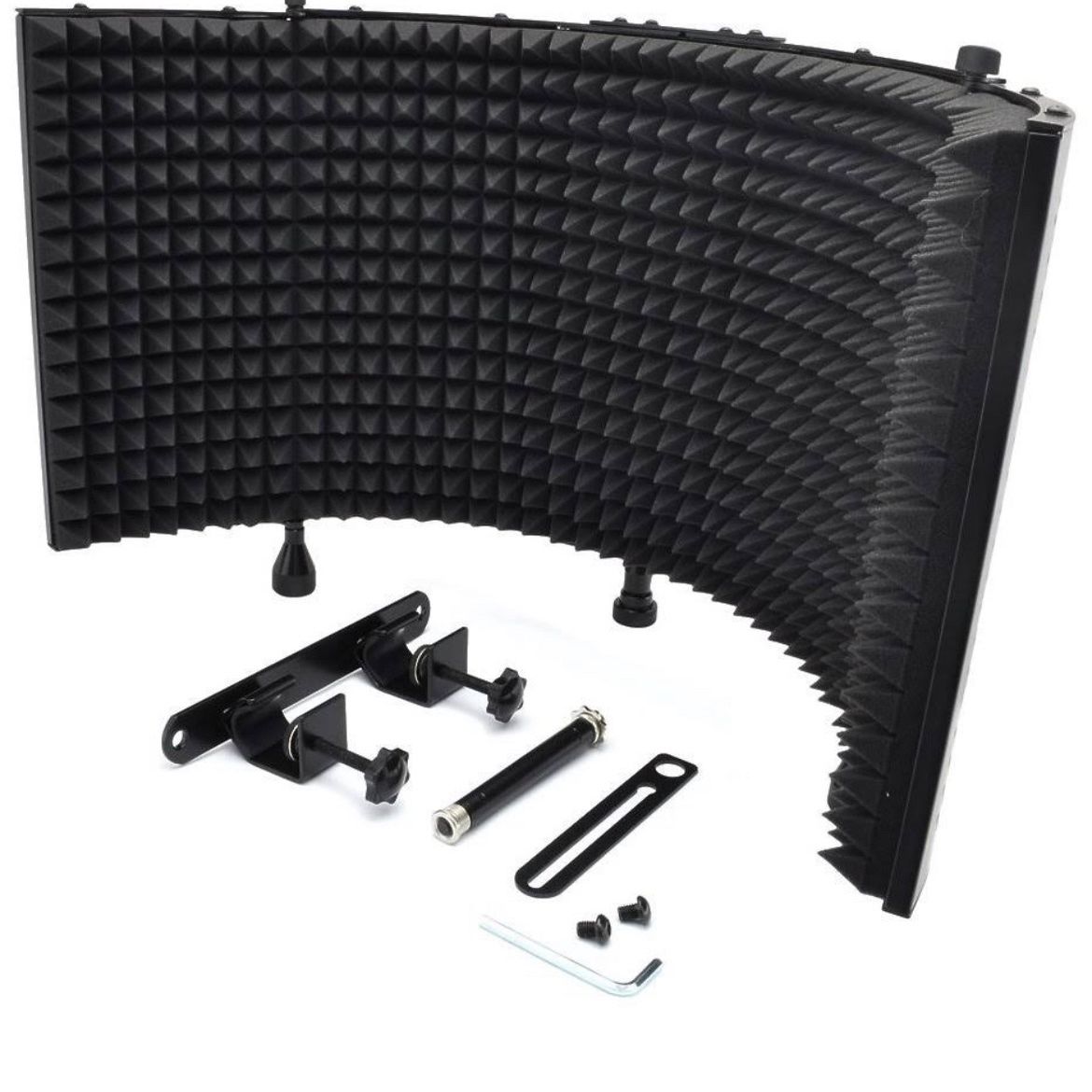 Pyle PSMRS11 Microphone Isolation Shield with Sound Dampening Foam