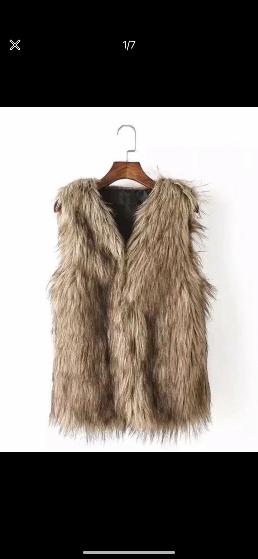 Faux Fur Vest