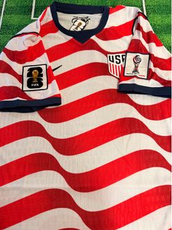 USA Jersey 2026 player version with FIFA world cup patches