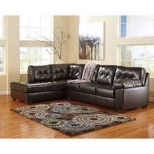 Alliston Chocolate Sectional By Ashley