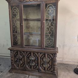 2016 Mediterranean Revival China Cabinet