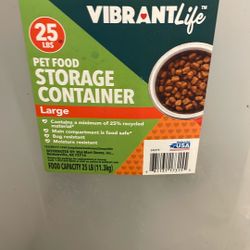 Dog Food Storag Container 