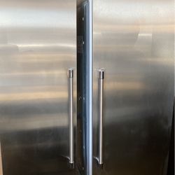 Thermador Freedom Collection 30 Inch Panel Ready Fridge And Freezer 