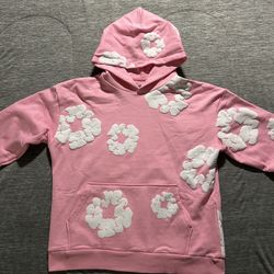 Pink Denim Tears Hoodie