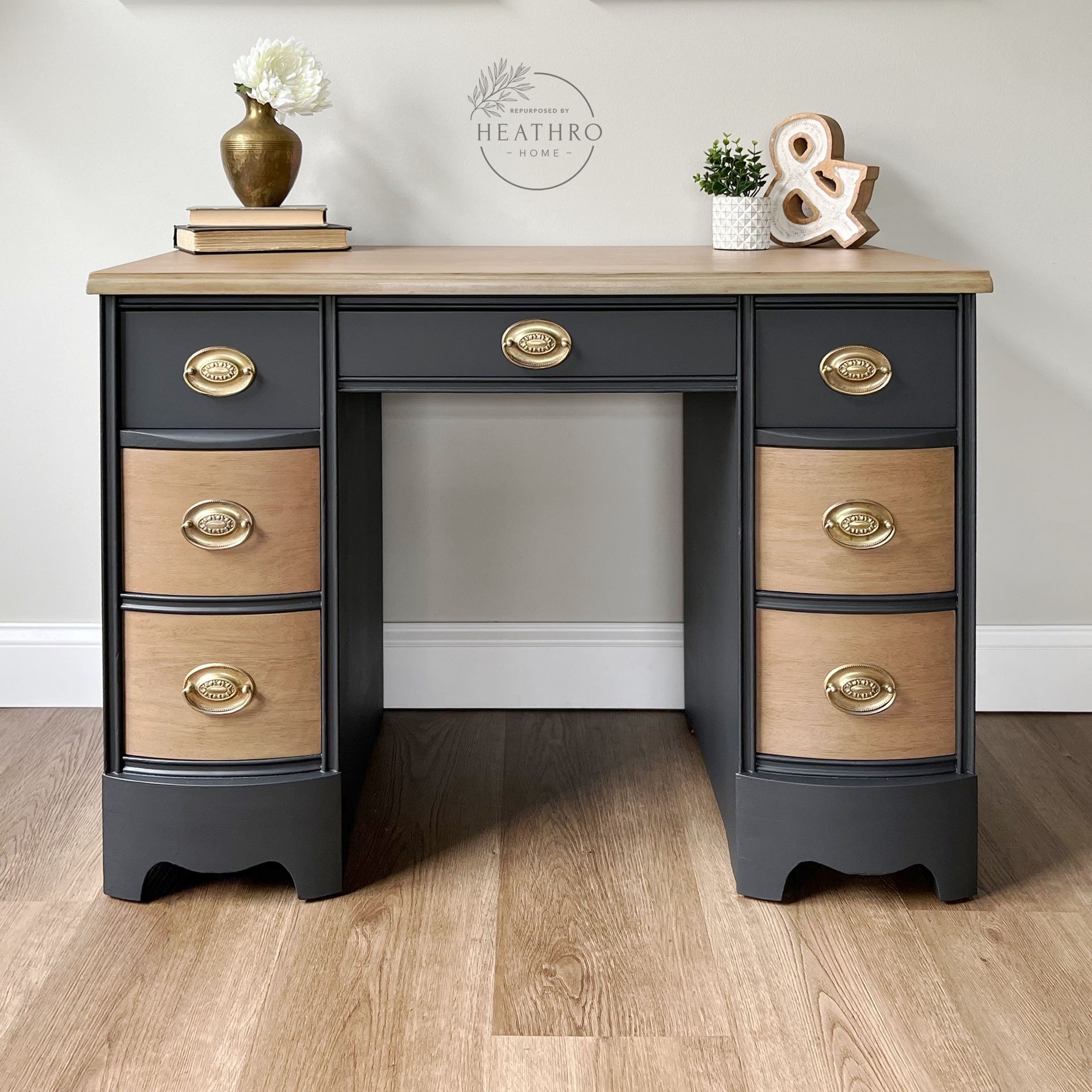 Antique Refinished Desk